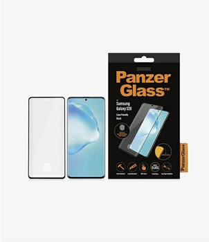 Захисне скло PanzerGlass Curved Super+ для Samsung Galaxy S20 SM-G980 Чорне (5711724072284)