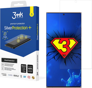 Folia ochronna 3MK SilverProtection+ do Samsung Galaxy Note 20 Ultra antymikrobowa (5903108302739)
