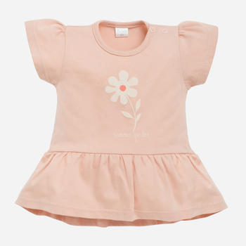 Tunika dziecięca dla dziewczynki Pinokio Summer Garden Tunic Shortsleeve 68-74 cm Różowa (5901033302350)