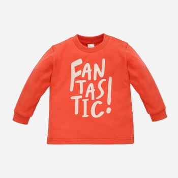 T-shirt z długim rękawem dla dzieci Pinokio Orange Flip T-shirt Longsleeve 74-76 cm Orange (5901033307249)
