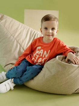 T-shirt z długim rękawem dla dzieci Pinokio Orange Flip T-shirt Longsleeve 86 cm Orange (5901033307263)