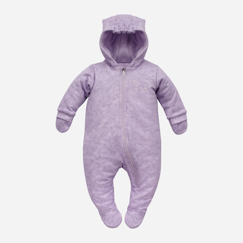 Pajacyk ocieplony Pinokio Lilian Warm Overall 56 cm Violet (5901033305962)