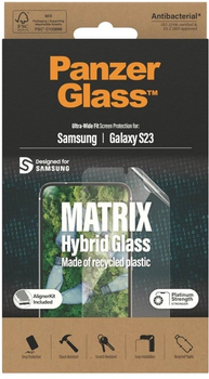 Szkło hybrydowe Panzer Glass Matrix do Samsung Galaxy S23 (5711724073182)