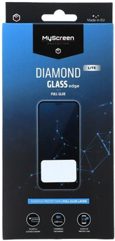 Захисне скло MyScreen Diamond Glass Edge Lite FG для Samsung Galaxy A34 5G SM-A346 Black (5904433215275)