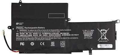 Акумулятори PowerPlant для ноутбуків HP Spectre Pro X360 G1 (PK03XL) 11.55V 4913mAh (NB462049)