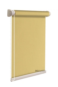 Рулонна штора MB System Льон Prestige 47,5х165 см Світло-бежевий