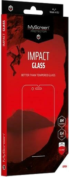 Szkło hybrydowe MyScreen ImpactGlass do Apple iPhone 11 Pro Max/Xs Max czarne (5901924957188)