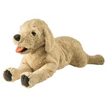 Мягкая игрушка IKEA GOSIG GOLDEN собака, золотистый ретривер 70 см 101.327.88