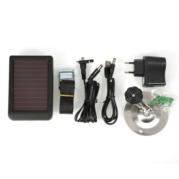 Сонячна зарядка з акумулятором для фотопасток і мисливських камер Suntek HC-300, HC-500 і інших, з напругою 9 Вольт (100638)