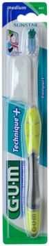Зубная щетка GUM Technique Plus Compact Средне-мягкая (0070942121576)