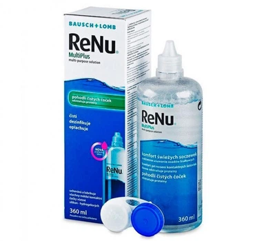 Раствор для контактных линз ReNu MultiPlus 360 мл реню