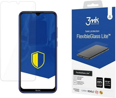 Скло 3MK FlexibleGlass Lite для Xiaomi Redmi Note 8T Hybrydowe Lite (5903108219259)