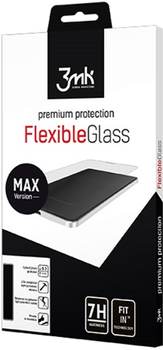 Szkło Hybrydowe z wzmocnionymi krawędziami 3MK FlexibleGlass dla Max Huawei Mate 20 Lite Black (5903108047838)