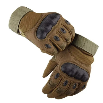 Перчатки защитные на липучке FQ20T001 Песочный L (16202) Kali