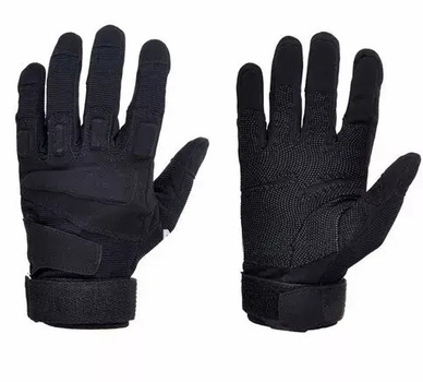 Перчатки защитные на липучке FQ16S003 Черный M (16294) Kali