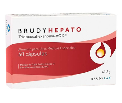 Kwasy tłuszczowe Brudy Hepato 60 capsules (8470001979278)