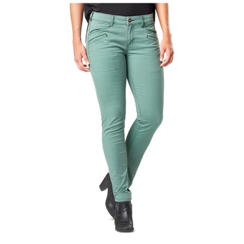 Женские зауженные тактические джинсы 5.11 Tactical WOMEN'S DEFENDER-FLEX SLIM PANTS 64415 2 Long, Thyme