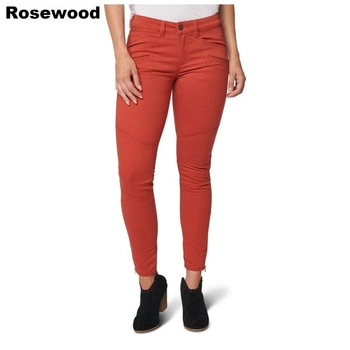 Зауженные женские тактические джинсы 5.11 Tactical WYLDCAT PANT 64019 0 Regular, Rosewood