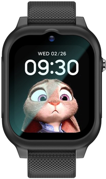 Детские часы с GPS-трекером Modfit Zoopex All Black