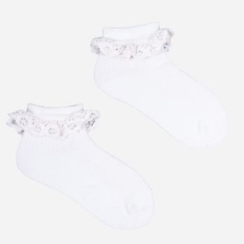 Набір дитячих шкарпеток Yoclub 3 шт SKA-0122G-010J-001 3-6 months Білий (5903999444624)