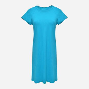 Koszula nocna DKaren Slip Flora XS Turquoise (5902686594512)