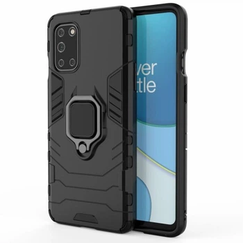 Чохол з підставкою Deexe Hybrid Case для OnePlus 8T - Black