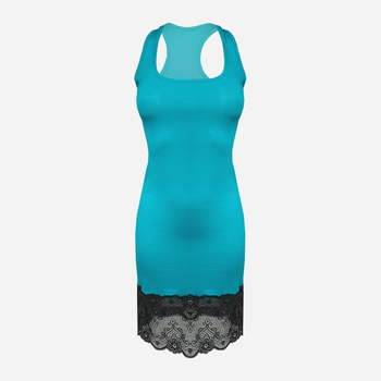 Koszula nocna DKaren Slip Gracja 2XL Turquoise (5902230025660)