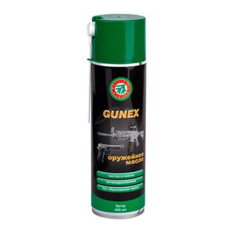 Оружейное масло Gunex - спрей 400 мл 2000000064260