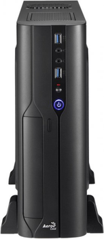 Корпус AeroCool CS-101 (ACCX-PC04002.11) Black + БП 400W
