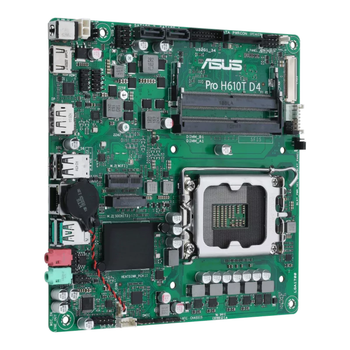 Материнская плата Asus PRO H610T D4-CSM Socket 1700/Intel H610/Thin MiniITX/1хHDMI/LVDS/DisplayPort