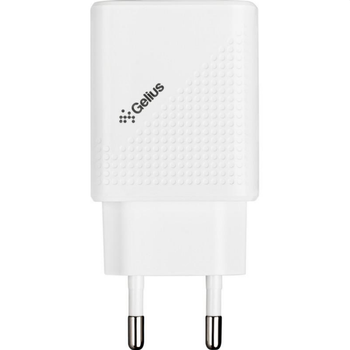 Сетевое зарядное устройство Gelius Pro Vogue GP-HC011 2USB 2.4A White