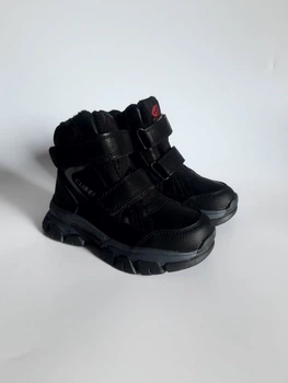 Зимние ботинки Clibee 376 black чёрные р.31-20,4 см