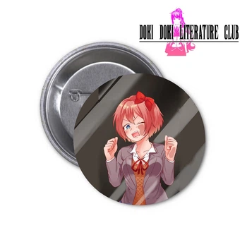 Значок Doki Doki Literature Club Литературный клуб Доки Доки DDLC #18