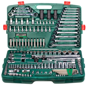 Набор инструмента 163 предмета 1/4", 3/8",1/2" HANS (ТК-163)