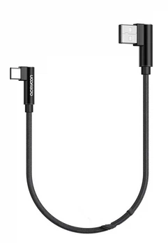 Кабель aceyoon Type A to Type-C USB2.0, 2.4A, 0.18м чорний