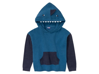 Худі тонкої в'язки для хлопчика Lupilu LIDL 397562 098-104 см (2-4 years) синій