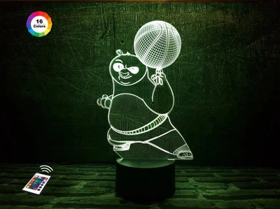 Нічник-світильник 3D "Панда" 25х15 см 3DTOYSLAMP (2000002622185)