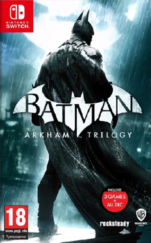 Гра Nintendo Switch Batman Arkham Trilogy (Картридж) (5051895414712)
