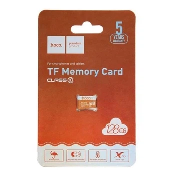 Карта памяти TF Memory Card Hoco 128gb класс 10