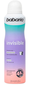 Dezodorant Babaria Invisible 200 ml (8410412280235)