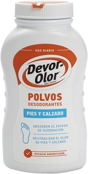 Dezodorant Devor-olor Dry & Protected Feet Powder 100 g (7310613105508)