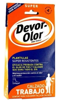 Wkładki dezodorujące Devor-olor Double Action Insoles 50 g (7310613105478)