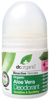 Дезодорант Dr. Organic Aloe Vera Roll On 50 мл (5060176671478)