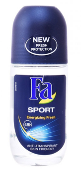 Дезодорант Fa Sport Energizing Fresh Roll On 50 мл (5410091728571)