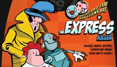Гра Detective Case and Clown Bot in: The Express Killer для ПК (Ключ активації Steam)