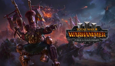 Дополнение Total War: Warhammer III - Forge of the Chaos Dwarfs для ПК (Ключ активации Steam)