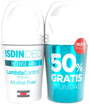 Дезодорант Isdin Roll-on Lambda Control 48H 2 x 50 мл (8429420142763)
