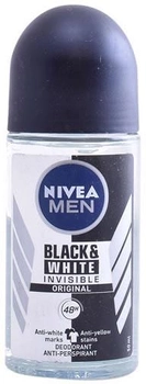 Антиперспірант Nivea Men Black And White Ivisible Original Roll-On 50 мл (4005900388674)