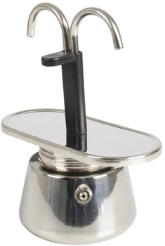 Кофеварка Bo-Camp Stainless Steel на 2 чашки 100 мл Silver (2200545)