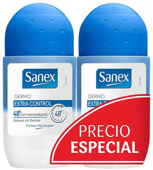 Дезодорант Sanex Dermo Extra Control 48h Roll On Duplo 2 x 50 мл (8718951464100)